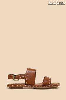 White Stuff Brown Sweetpea Leather Sandals (684191) | MYR 418