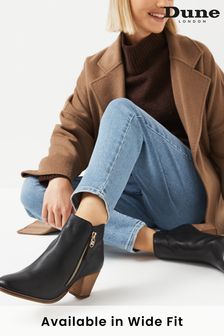 Черный - Dune London Zip-up Paicey Ankle Boots (684222) | €146