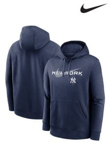 Nike Blue New York Yankees Swoosh Pullover Fleece Hoodie (684350) | €82