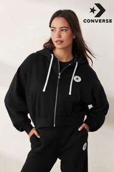 Zipper hoodie converse top