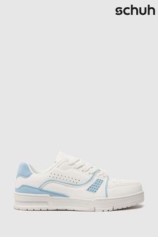 Alb/Albastru - Schuh And Melody Feature Lace-up Trainers (685256) | 209 LEI