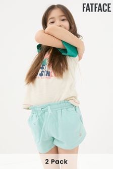 FatFace Blue Two Pack Jersey Shorts (686119) | HK$206