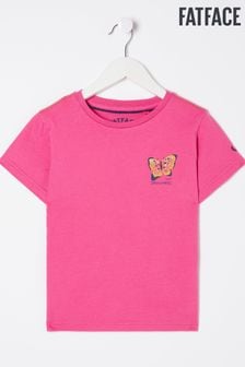 FatFace Pink Butterfly Fact T-Shirt (686285) | €16