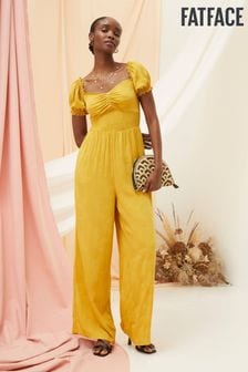 FatFace Yellow Acacia Jumpsuit (686489) | AED610