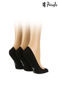 Черный - Pringle 3 пар ультрамягких носков (687301) | €19