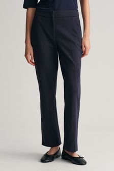 GANT Blue Jersey Cigarette Trousers (688396) | AED887