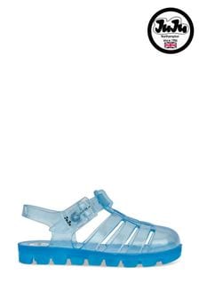 Juju Kids Blue Nino Translucent Jelly Sandals (688503) | €11.50
