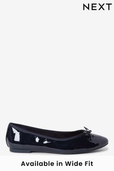 Navy Patent Forever Comfort® Ballerina Shoes (689005) | ￥2,950