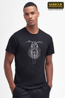 Men s T Shirts Barbour International Single Regular Tops Next