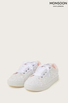 Monsoon Bridal Pearly Trainers