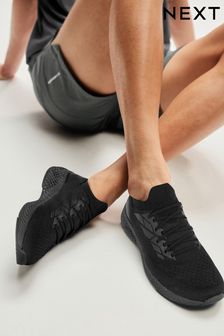 Black Knitted Trainers (689396) | KRW62,100
