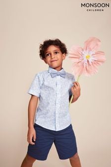 Monsoon Ditsy Smart Shirt and Short Set (690329) | 238 QAR - 312 QAR