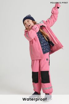 Розовый - Polarn O Pyret непромокаемая куртка (690403) | €106