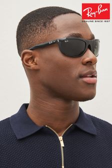 Черный - солнцезащитные очки Ray-ban Balorama (690866) | €191