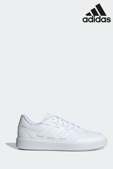 أبيض - حذاء رياضي Courtblock من Adidas (691557) | 247 ر.ق