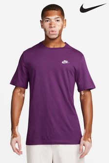 Temno vijolična - Majica s kratkimi rokavi Nike Club (691691) | €26