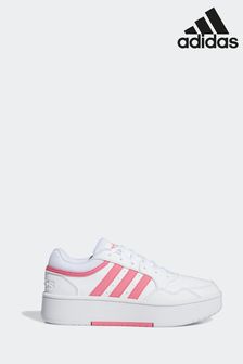 Weiß/pink - Adidas Originals Hoops 3.0 Turnschuhe (691855) | 94 €
