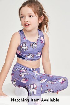 Sports Crop Top (5-16yrs)