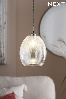 Clear Isla Ombre Easy Fit Lamp Shade (691917) | $42