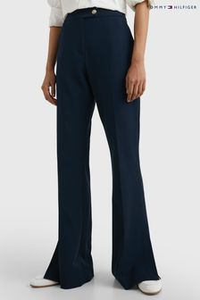 Tommy Hilfiger Blue Flared Tailored Trousers (692168) | €92