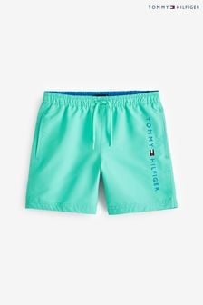 Tommy Hilfiger Medium Green Drawstring Swim Shorts (692562) | DKK212