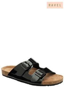 Ravel Black Flat Mule Sandals (693126) | 69 €