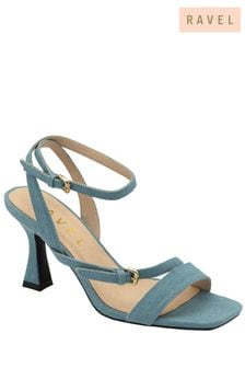 Ravel Blue Open Toe Strappy Sandals (693252) | $95