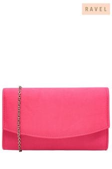 Ravel Pink Clutch Bag with Chain (693321) | $99