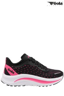 Gola Black Alzir Speed Mesh Lace-Up Ladies Running Trainers (693487) | €122