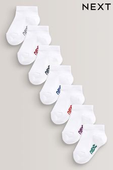 Cotton Rich Trainer Socks 7 Pack