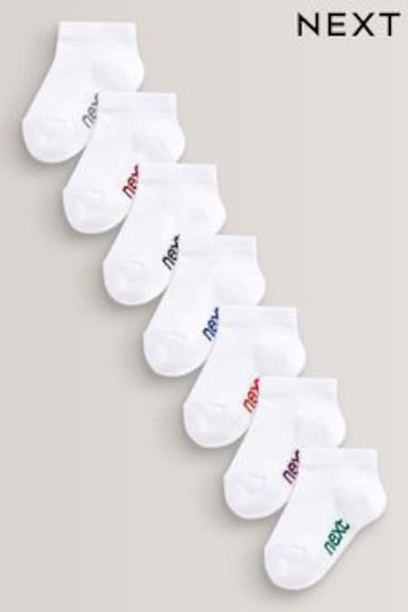 Blanc - Lot de 7 paires de chaussettes en coton majoritaire (693519) | €6 - €8