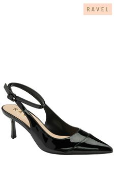 Ravel Black Pointed Toe Court Shoes (693576) | $103