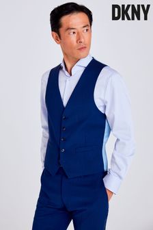 Dkny Slim Fit Bright Blue Waistcoat (693677) | 377 zł