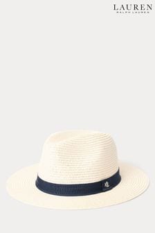 Crema - Lauren Ralph Lauren Fedora Hat (695227) | 112 €