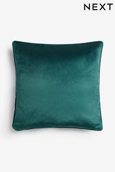 Dark Teal 43 x 43cm Matte Velvet Cushion (695901) | 9 €