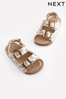 La Patrulla Canina color piedra - Paw Patrol Stone Double Buckle Cushioned Footbed Corkbed Sandals (696360) | 24 € - 28 €