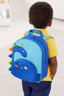 JoJo Maman Bébé Blue Dinosaur Backpack (696366) | ₪ 102