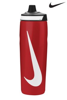 Rot - Nike Refuel Grip Wasserflasche, 710 ml (696443) | 25 €
