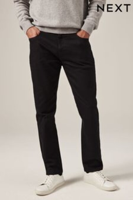 Solid Black Slim Essential Stretch Jeans (697484) | €28
