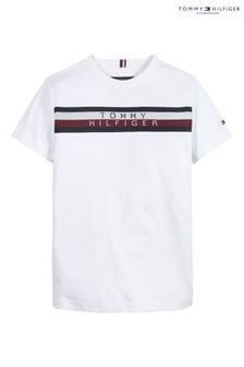 Tommy Hilfiger Global Stripe White T-Shirt (697755) | TRY 600 - TRY 669