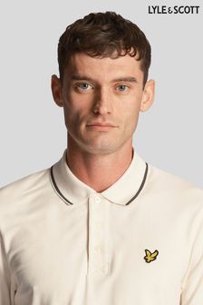 قميص بولو بيج مقاس كبير بياقة بحواف مشذبة من Lyle & Scott (698099) | 272 ر.ق