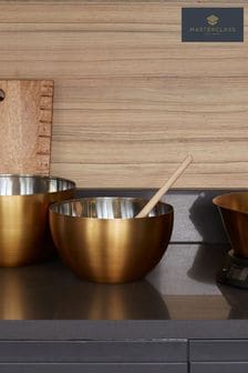 Masterclass Gold Stainless Steel Brass Coat Mixing Bowl (698676) | €34