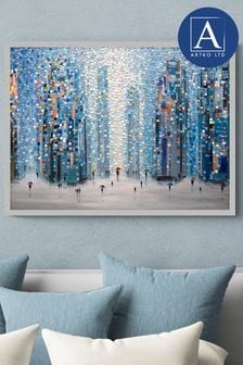 Artko Grey Metropolitan Dreams by Ekaterina Ermilkina Framed Art (698740) | €116