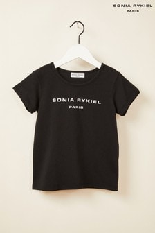 Sonia Rykiel Black Logo T-Shirt (698785) | €26