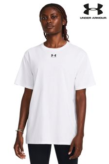 Under Armour White Campus Oversize T-Shirt (699316) | $46