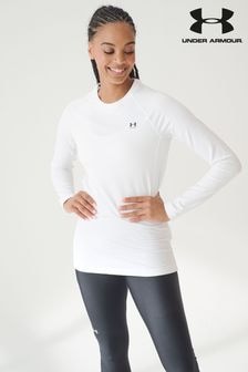 Under Armour White UA CG Authentics Crew Sweatshirt (699573) | $86