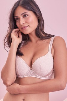 Soutien-gorge Phoebe en soie à balconnets légèrement rembourré