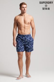 Superdry Blue Vintage Hawaiian Swim Shorts (6F8576) | 47 €