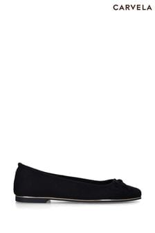 Carvela Lily Black Ballerina Shoes (6QQ637) | $94