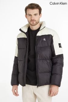 Calvin Klein Jeans Block Non-Down Black Puffer Jacket (700035) | €131